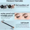 Gel Kajal & Eyeliner – Black & Brown (6g) ( default, Standard )