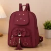 Lightweight Casual School, College & Travel Backpack for Women ( red, OS )