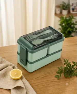 3-in-1 Plastic Lunch Box