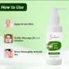 Neem Face Wash Pure Natural & Safe 120ml | Soap Free Paraben Free Plant-Based ( white, 120ml )