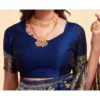 Jacquard Saree Everyday Elegance Collection ( blue, OS )
