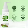 Neem Face Wash Pure Natural & Safe 120ml | Soap Free Paraben Free Plant-Based ( white, 120ml )
