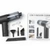 Powerful 3-in-1 Vacuum Cleaner for Car & Home – Compact, Cordless, Wet & Dry, Blower Function, Mini & Portable for Sofa, Dust, and Deep Cleaning - portable vacuum cleaner for car, bike and so