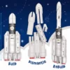 Imagimake Mapology Chandrayaan 3D Space Puzzle – ISRO Rocket & Satellite Educational Toy Set for Kids 5+ Years ( white, OS )
