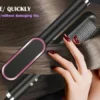 Hair Straightener Comb Brush with 5 Temperature Control ( default, Standard )