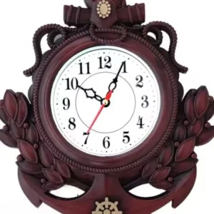 Premium Silent Analog Wall Clock – Stylish Decorative Clock for Home, Office & Temple | Easy to Hang. ( default, Standard ).