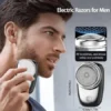 Mini Electric Shaver for Men USB Rechargeable Portable Pocket Beard Trimmer Waterproof Electric Razor ( default, OS )