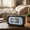 Digital LCD Alarm Clock with Temperature & Date