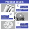 Mini Electric Shaver for Men USB Rechargeable Portable Pocket Beard Trimmer Waterproof Electric Razor ( default, OS )