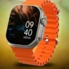 T800/900 Ultra Wireless Charging Watch – Orange Band ( default, OS )