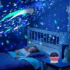 Star Master Moon & Galaxy Projector Night Lamp with Rotating LED Lights ( default, Standard )