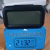 Digital lcd alarm clock with backlight optically controlled battery-powered clock with time, date, and temperature - Durable Plastic ( default, OS ).