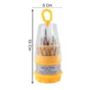 31 In 1 Precision Screwdriver Set Multi Bit Repair Tool Kit with Case ( multicolor, OS )