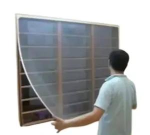 4FT × 5FT Grey Window Mosquito Net – Lightweight & Washable ( default, OS )
