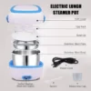 Electric Lunch Box Portable Food Warmer Food Heating Lunch Box Removable Food-Grade Stainless Steel Compartments, for Car, Truck, office ( default, Standard ).