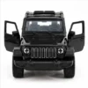Pull Back Die-Cast SUV Car Toy with Openable Doors, 1:32 Scale, 1 Pc ( black, OS )
