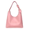 Shoulder Hobo Bag | Vegan Leather Women & Girl's Handbag ( pink, Standard )