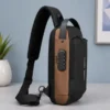Waterproof Sling Crossbody Backpack Bag – Compact Travel Shoulder Bag for Men & Women ( default, OS )