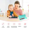 LCD Writing Tablet for Kids Drawing, Doodle, Notes and Learning Activity, Portable Writing Pad, Blue, 1 Pc ( default, OS )