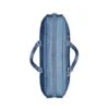 Durable Navy Blue Vegan Leather Laptop Bag with Reinforced Stitching ( blue, Standard )