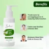 Neem Face Wash Pure Natural & Safe 120ml | Soap Free Paraben Free Plant-Based ( white, 120ml )