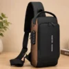 Waterproof Sling Crossbody Backpack Bag – Compact Travel Shoulder Bag for Men & Women ( default, OS )