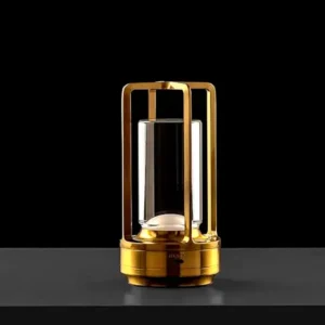 Crystal Lantern Table Lamp – 3 Colors Rechargeable LED ( default, Standard )