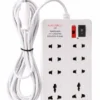 8 Socket Extension Board with 2 Meter Cable | 6A Heavy Duty Power Strip | Universal Multi Plug Extension Board for Home & Office ( default, OS )