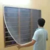 4FT × 5FT Grey Window Mosquito Net – Lightweight & Washable ( default, OS )