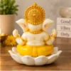 Lord Ganesha Idol for Home Decor & Pooja, Cute Ganpati Murti, Resin, 1 Pc ( multicolor, OS )