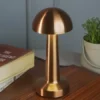 LED Touch Control Table Lamp – USB Rechargeable, 3 Color Modes & Dimmable Brightness, Modern Portable Metal Desk Lamp for Home & Bedroom Decor ( default, Standard )
