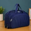 60L Travel Duffel Bag with Trolley Sleeve – Unisex Polyester Weekender Luggage Bag for Men & Women ( blue, OS )