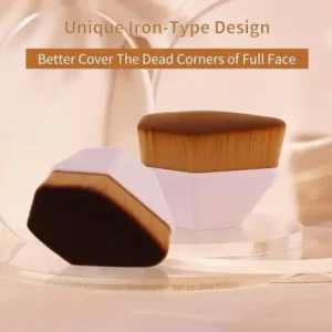 High-Density Foundation Makeup Brush Flawless Blending & Smooth Application ( default, Standard ).