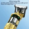 Vintage T9 Metal Body Trimmer – Rechargeable Beard & Hair Clipper ( default, FREE SIZE )