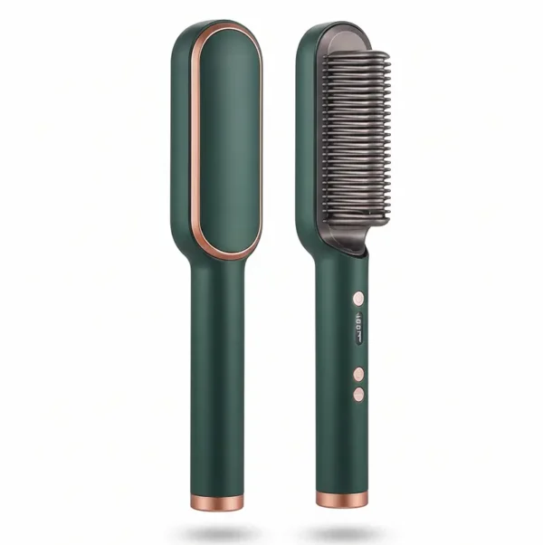 Hair Straightener Comb Brush with