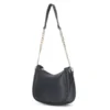 Small Classic Chain Shoulder Bag Black | Vegan Leather Women & Girl's Handbag ( black, Standard )