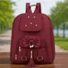 Lightweight Casual School, College & Travel Backpack for Women ( red, OS )