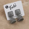 Fresh Vibes Combo of 6 Traditional Jhumka Earrings – Oxidised Silver Plated Lightweight Jhumkas for Women & Girls ( silver, OS )