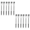 12-Piece Solar Lawn Lamp Set – Outdoor Garden Lights ( default, Standard )