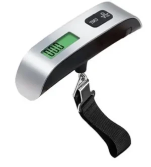 Electronic Portable Digital Hanging Luggage Scale 50kg – Travel Weighing Machine ( default, Standard )