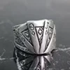 Combo Bracelet, Ring, and Chain Necklace for Men and Boys – Silver Plated with Agate Pendant. ( default, Standard ) .