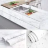 Marble Self Adhesive Furniture Wallpaper Roll Waterproof Decorative Film ( default, Standard )