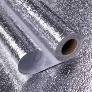 Extra Large Backsplash Aluminium Foil Kitchen Sticker – 200 cm Roll ( default, Standard )