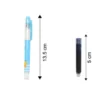 Liquid Ink Pen Set – Cute Cartoon Design with Refillable Cartridges ( default, OS )
