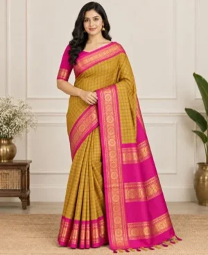 Pure cotton saree