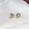 Premium Trendy Stud Earrings Set of 14 – Fashion-Forward Jewellery Collection for Women & Girls ( default, 14 )