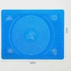 Premium Silicone Roti/Chapati Making Mat – 50×40 CM | Non-Stick, Food-Safe, Measured Pastry Mat ( blue, 50X40 CM )