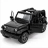Pull Back Die-Cast SUV Car Toy with Openable Doors, 1:32 Scale, 1 Pc ( black, OS )