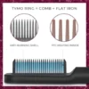 Hair Straightener Comb Brush with 5 Temperature Control ( default, Standard )