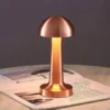 LED Touch Control Table Lamp – USB Rechargeable, 3 Color Modes & Dimmable Brightness, Modern Portable Metal Desk Lamp for Home & Bedroom Decor ( default, Standard )